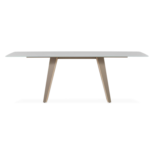 Timeless - Table with Wooden Top by Trica
