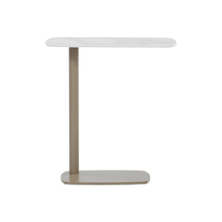 Leo - Table d'appoint avec plateau en porcelaine par Trica