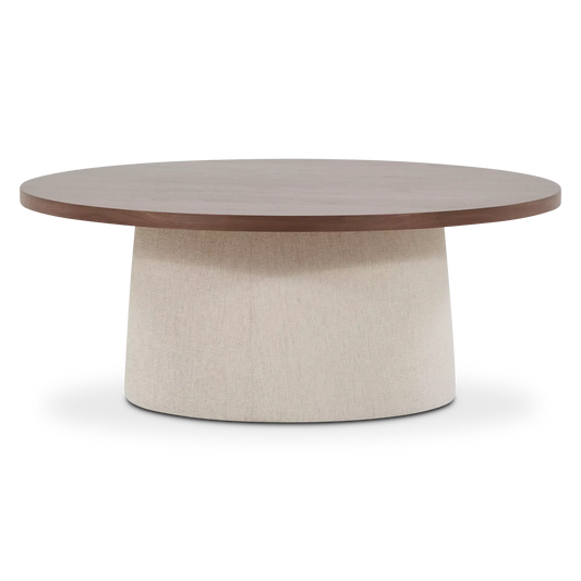 Leo - Table basse en noyer par Mobican