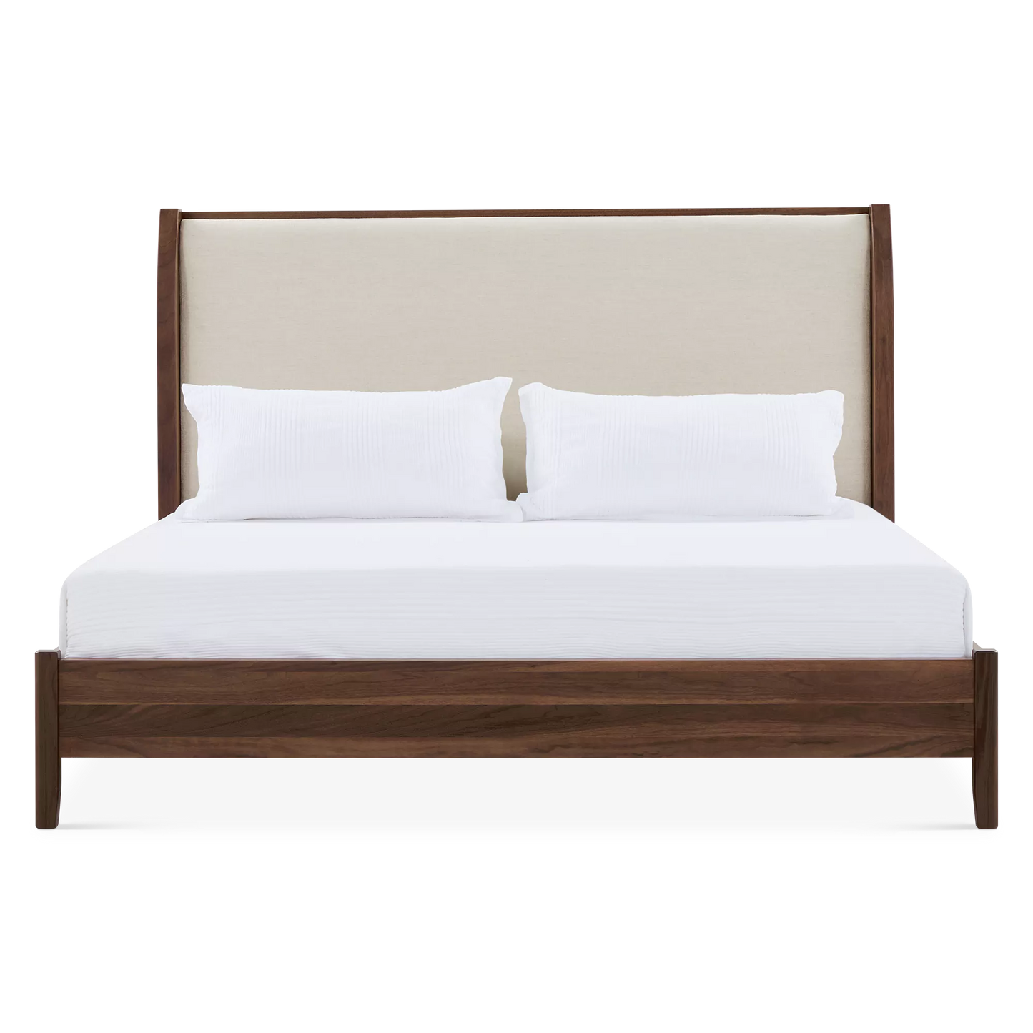 Julia - Lit en noyer fumé par Mobican