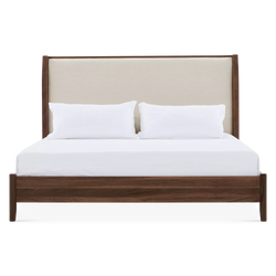 Julia - Lit en noyer fumé par Mobican