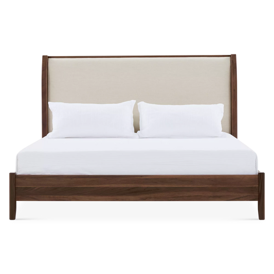 Julia - Lit en noyer fumé par Mobican