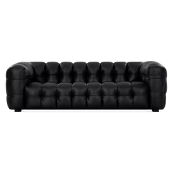 Roba - Canapé trois places en cuir ciré