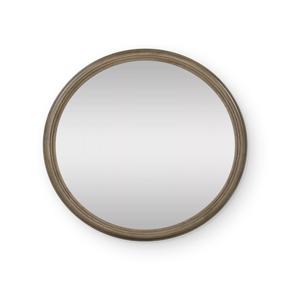 Molina - Miroir rond en chêne