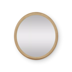 Molina - Round Mirror with Oak Frame
