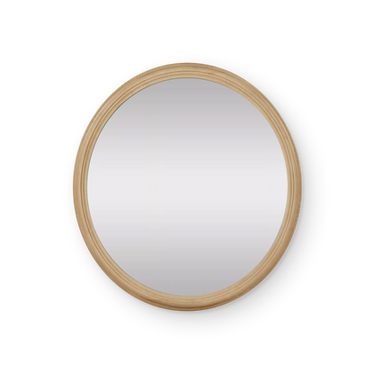 Molina - Miroir rond en chêne