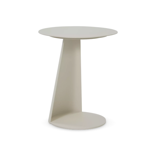Macaron - Table d'appoint extérieure en aluminium