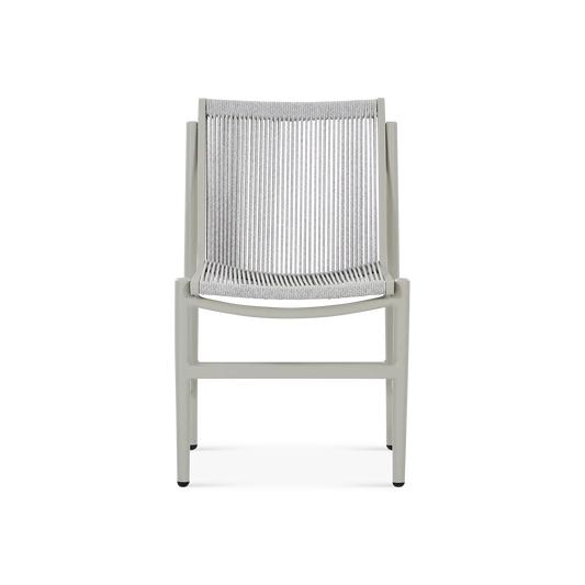 Ficelle - Chaise sans bras extérieure en corde