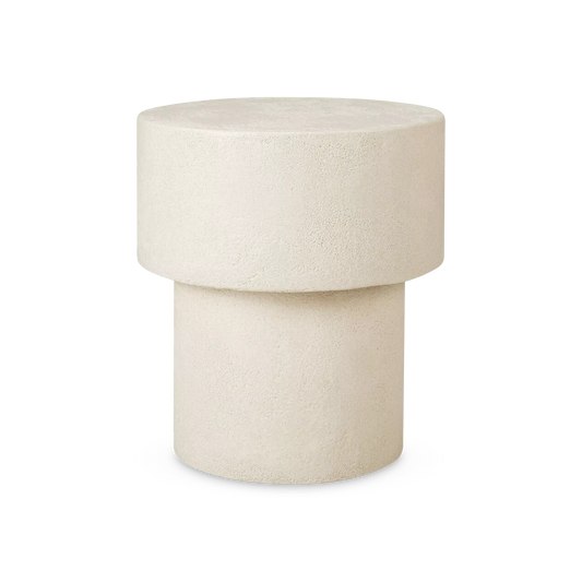 Elements - Table d’appoint en microciment par Ethnicraft
