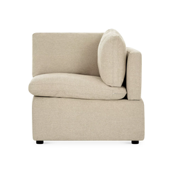 Fauteuil modulable en coin Josy