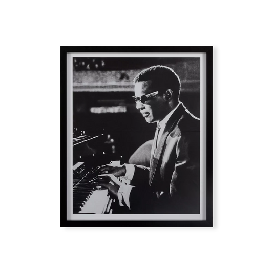 Ray Charles au piano - Impression