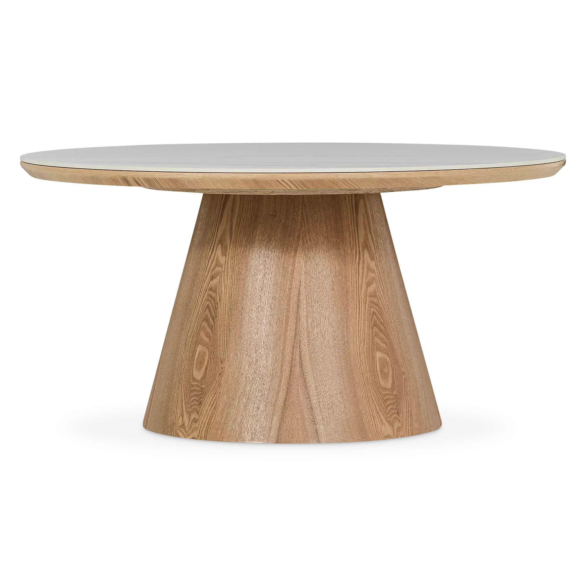 Rosie, Wood and White Stone Coffee Table | MUST – Must Société