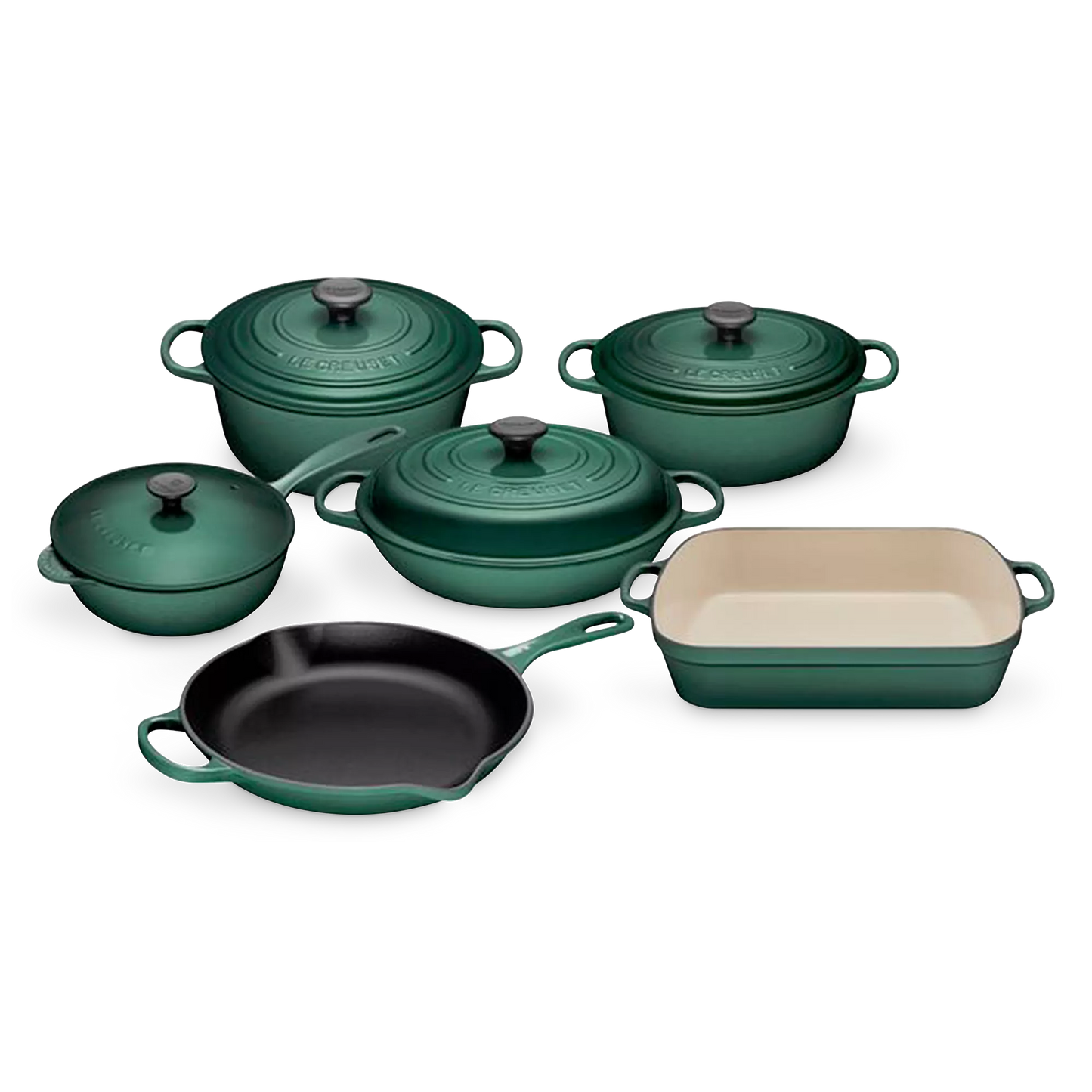 Ensemble 10 pièces par Le Creuset