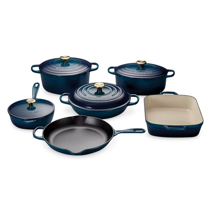 Ensemble 10 pièces par Le Creuset