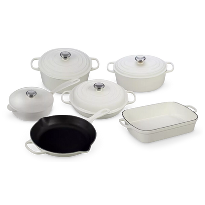 Ensemble 10 pièces par Le Creuset