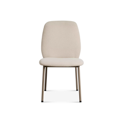 Lily - Chaise de salle à manger en tissu par Trica