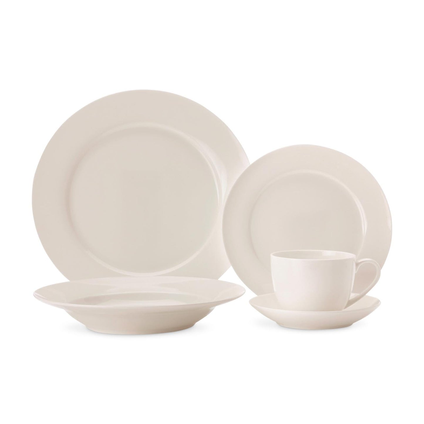 Rim Dinnerware Set, 20 pieces