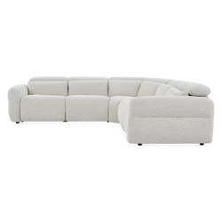 Duche - Fabric Power Reclining Sectional Sofa