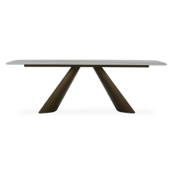 Smooth - Table de salle à manger contemporaine