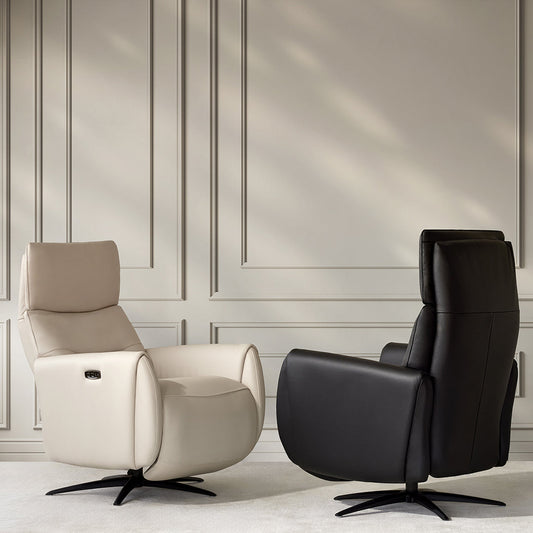 Skinner - Fauteuil avec inclinaison électrique sur pivot