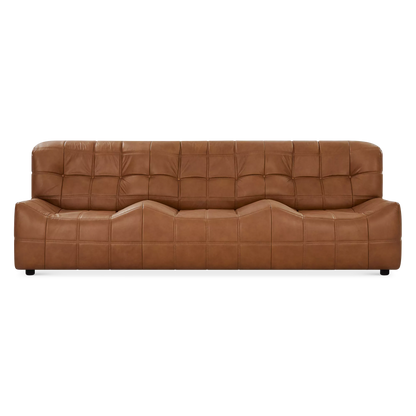 Algora - Leather 3-Seater Sofa