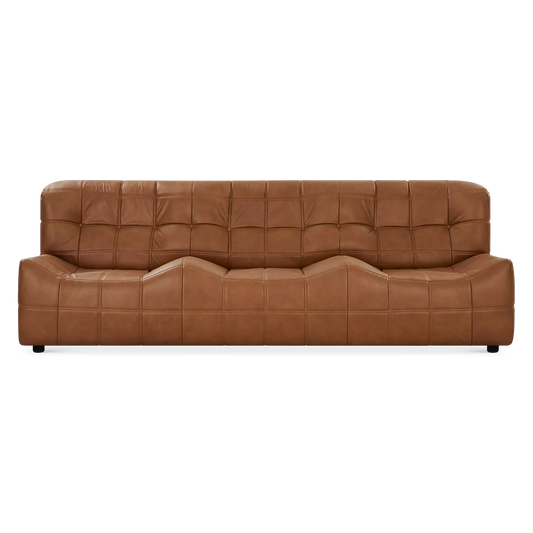 Algora - Leather 3-Seater Sofa