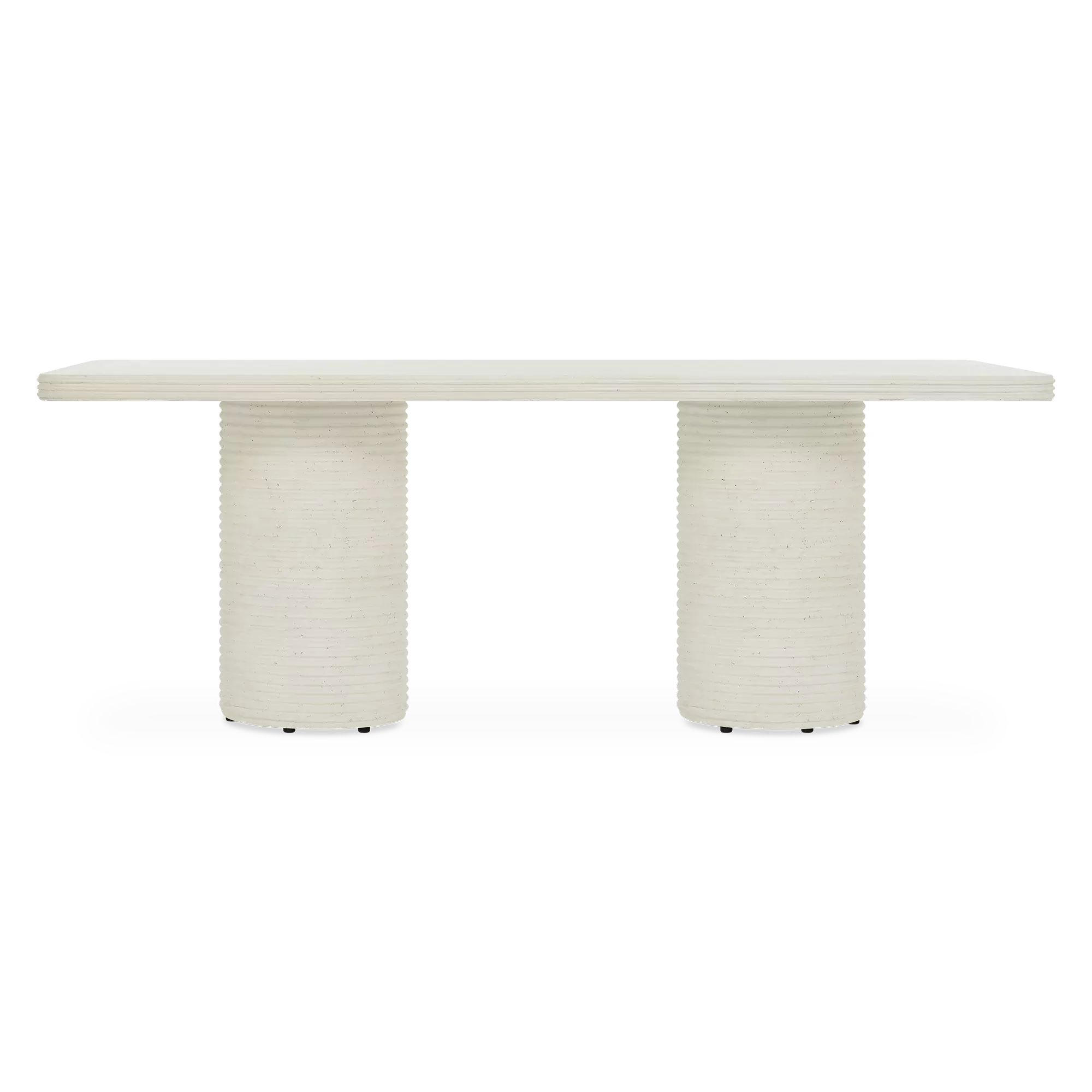 Soco, White Concrete Effect Dining Table | MUST – Must Société