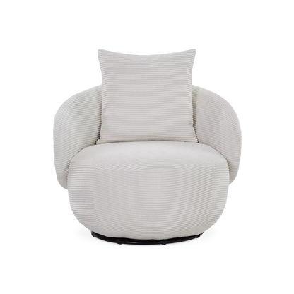 Rondo - Swivel Armchair by Furninova
