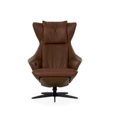 Arc 2008 - Power Reclining Swivel Leather Armchair by Gealux