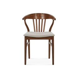 Nordic - Oak and Natural Fabric Chair