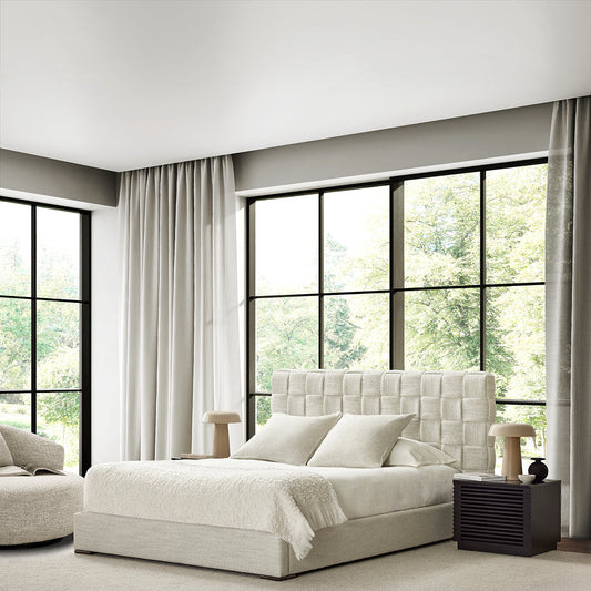 Ignacio - Fabric-Upholstered Bed