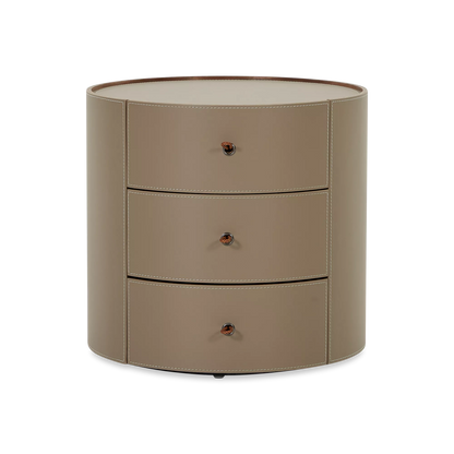 Neru - Leather Nightstand