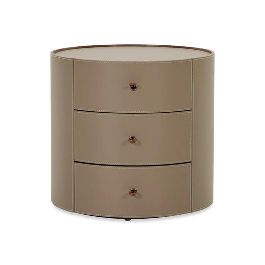 Neru - Leather Nightstand