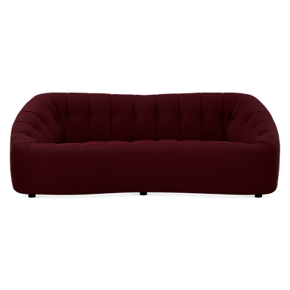 Armonia - Channel Tufted Fabric Sofa