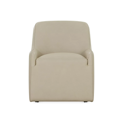 Maksim - Chaise de salle à manger en cuir
