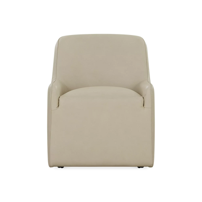 Maksim - Chaise de salle à manger en cuir