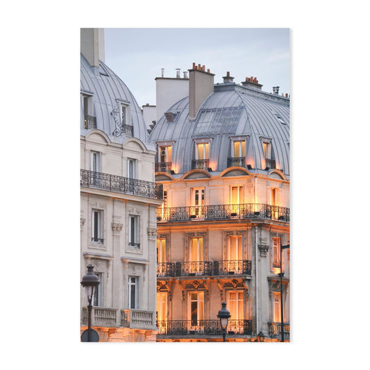 Affiche Golden Glow in The City of Light