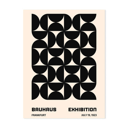 Affiche Bauhaus Geometric