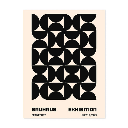 Affiche Bauhaus Geometric