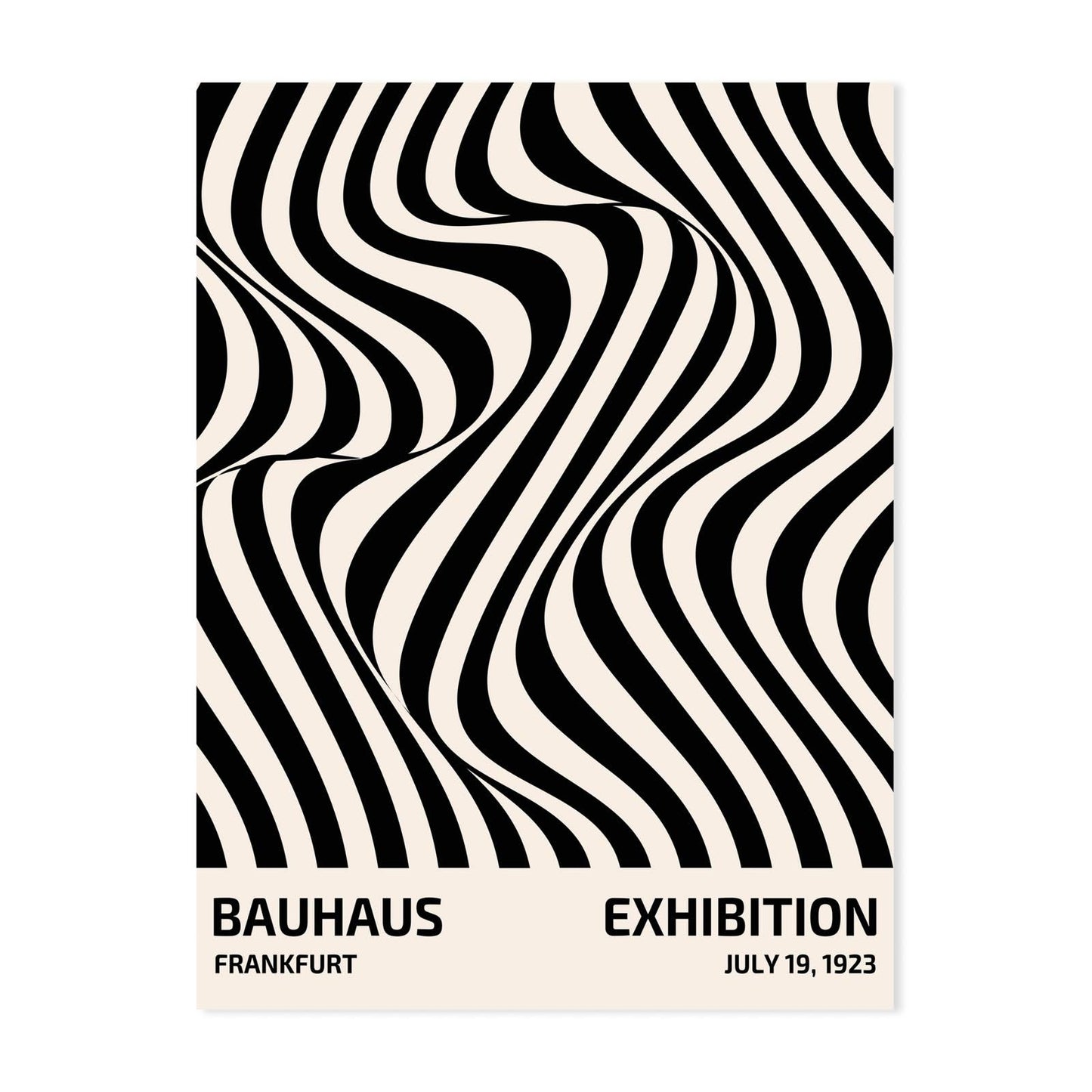 Affiche Bauhaus Exhibition