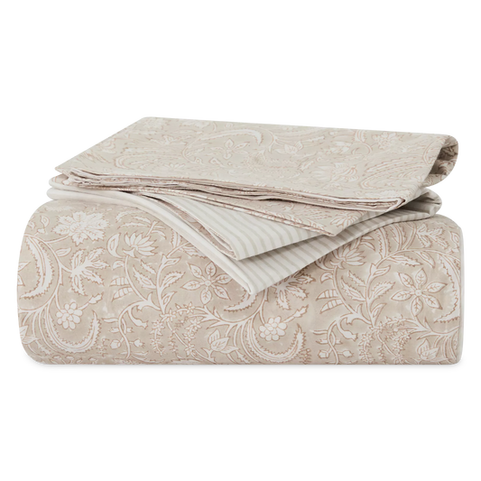 Clémentine - ensemble housse de couette 100% coton