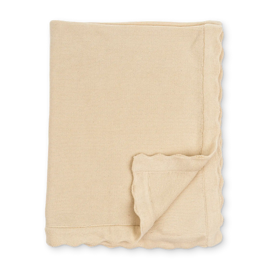 Coquillage - couverture en coton ultra douce pour bébé