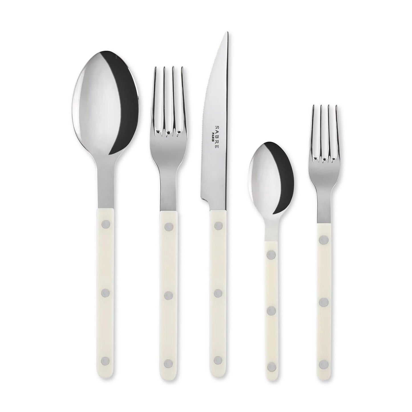 Bistrot Flatware, 5 pieces by Sabre Paris