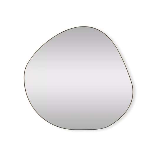 Peony - Irregular Round Mirror