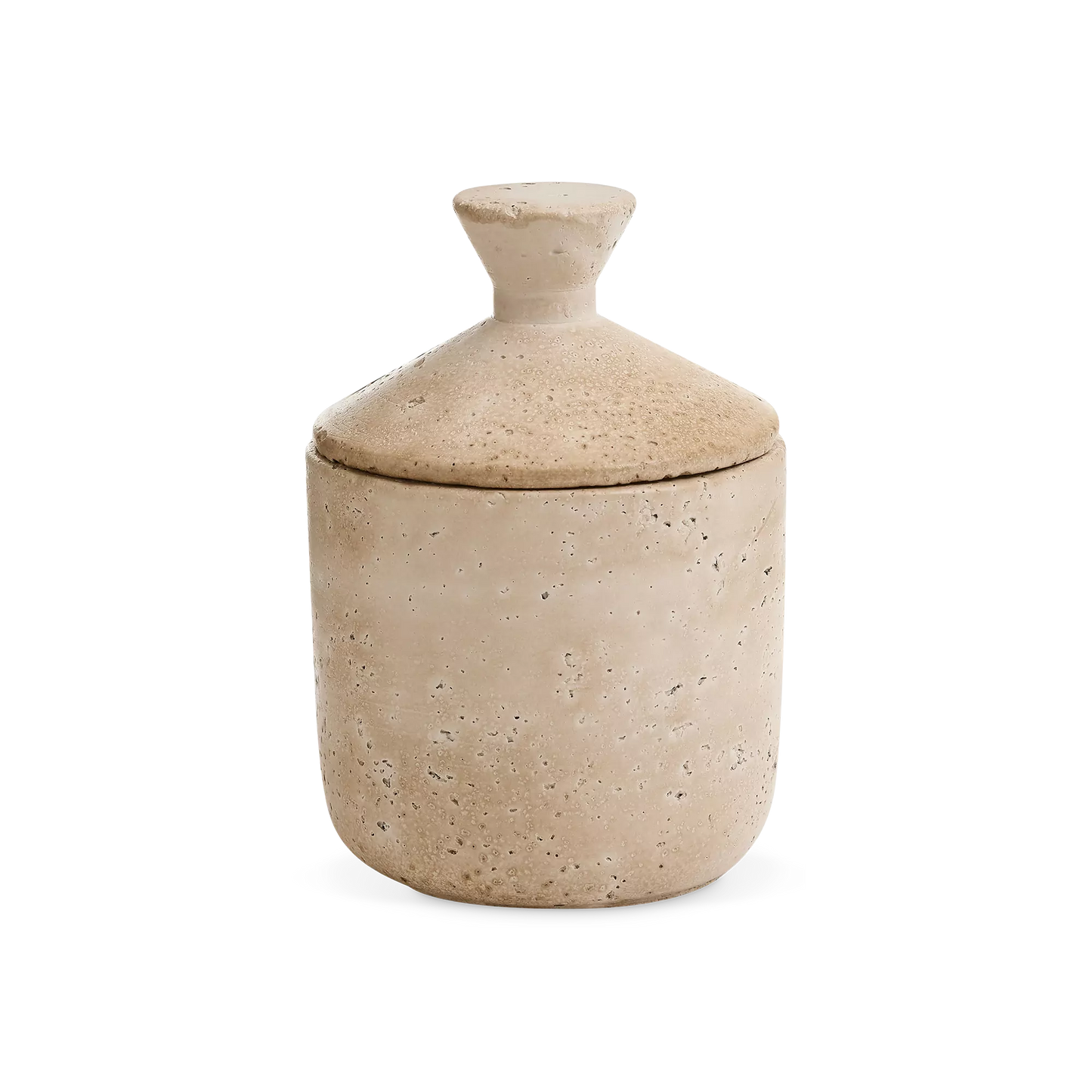 Tuffo - Travertine container
