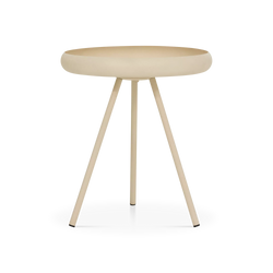 Karla - table d'appoint ronde en métal