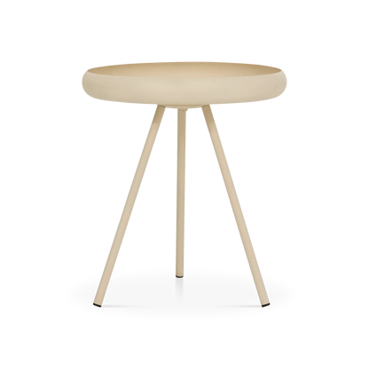 Karla - table d'appoint ronde en métal