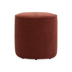 Rust - Round Pouf