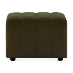 Hush - Fabric-Upholstered Pouf