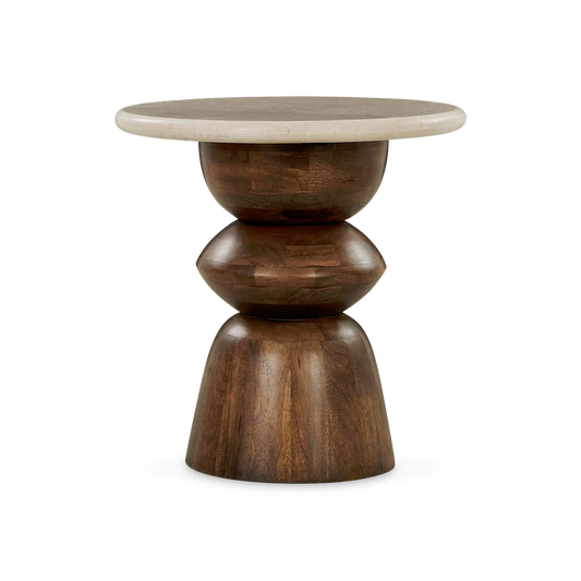 Jaya - Table d'appoint sculptural